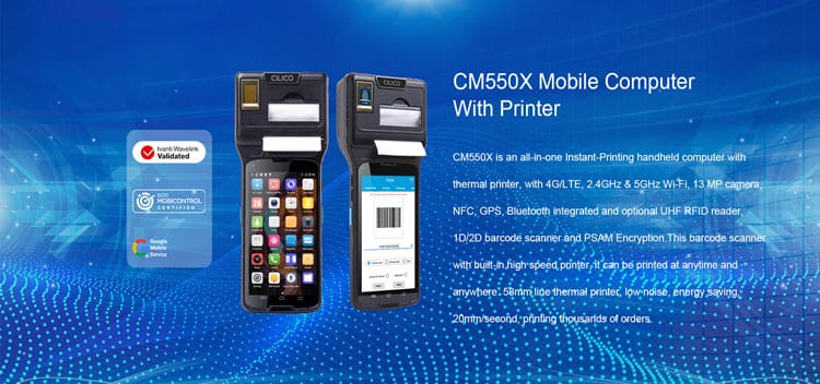 CM550X Mobile Computer with Printer